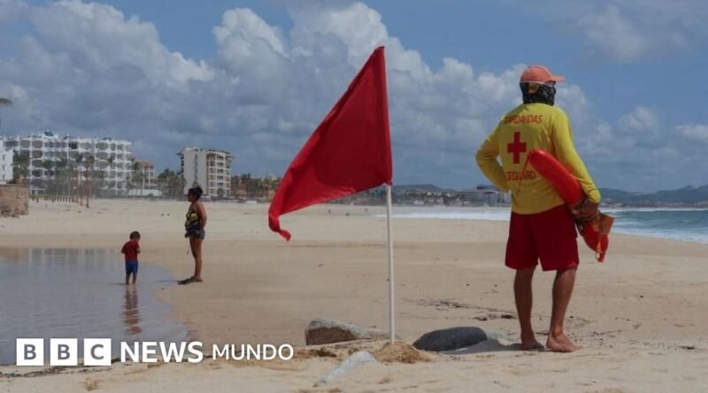 Alerta en la costa del Pacífico de México ante la llegada del huracán Polo a la península de Baja California - BBC News Mundo