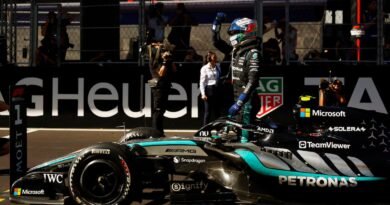 Antonelli celebra el gafe de Norris en Madrid