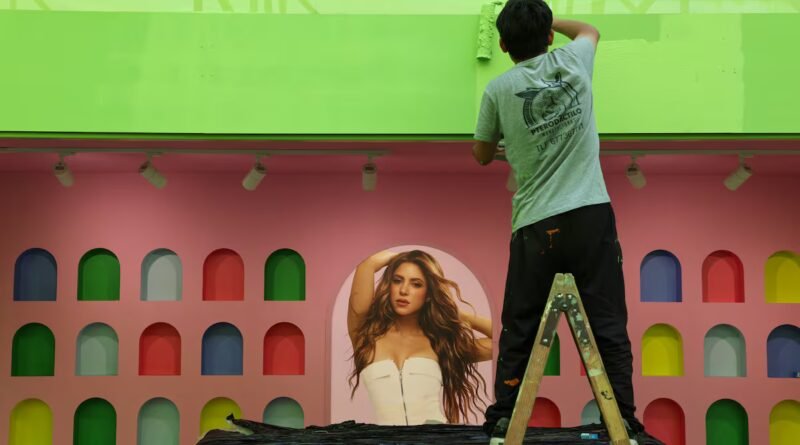 Así es el “mundo mágico” de Shakira en Madrid, a mayor gloria de la cantante
