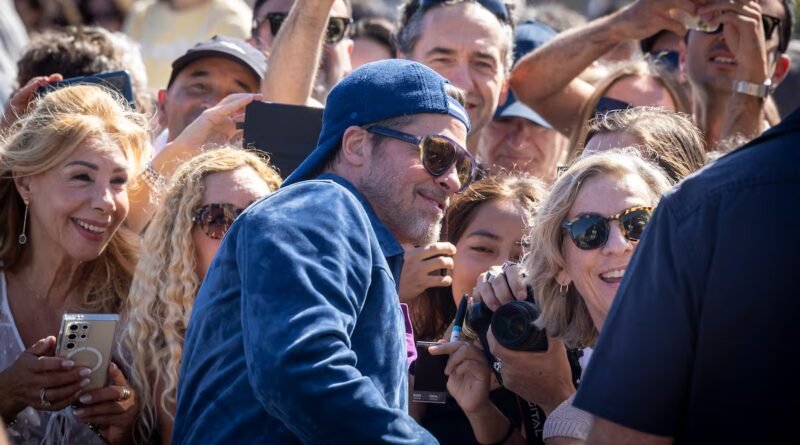 Brad Pitt llega al festival de San Sebastián para presentar su nueva película, ‘En el corazón de la bestia’