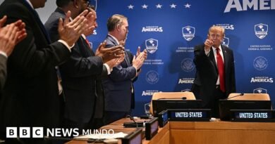 Cómo la nueva derecha que gobierna en América Latina muestra su alineamiento pleno con Trump ante los ojos del mundo - BBC News Mundo