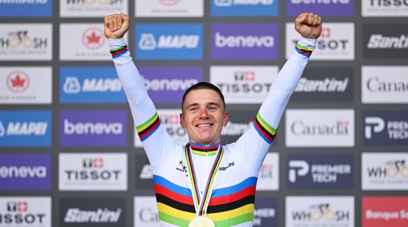 Cuarto Mundial para Remco Evenepoel, invencible máquina contra el reloj