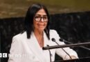 Delcy Rodríguez dice ante la ONU que habrá una transición hacia 