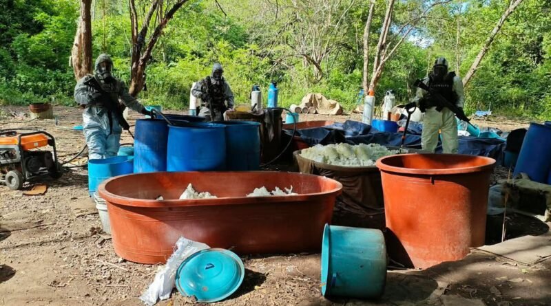Desmantelan cuatro laboratorios clandestinos para producir drogas sintéticas en Michoacán y Guerrero - RR Noticias