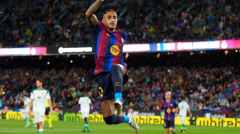 El Barcelona fue insaciable ante el Racing