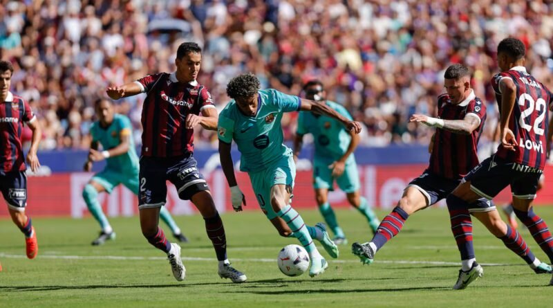 El Levante desafía sin premio a un efectivo Barcelona