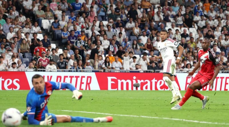 El Real Madrid no perdona un desliz ante el Rayo Vallecano