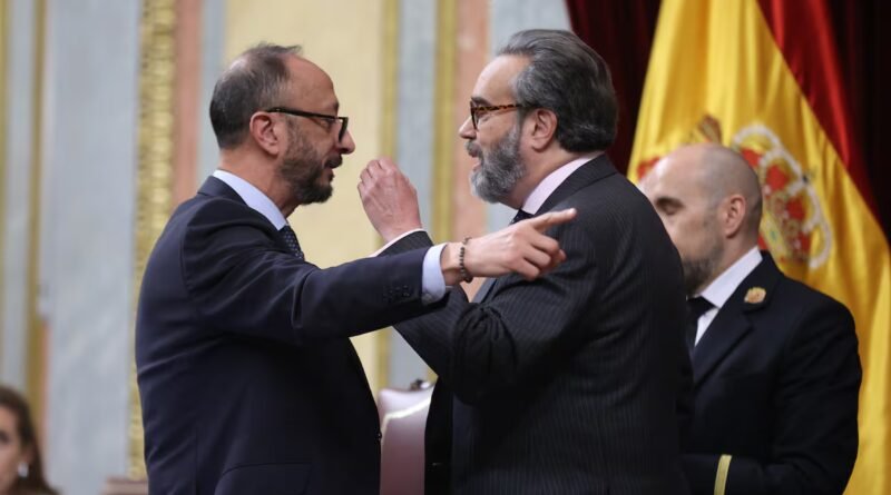 El Supremo desestima el recurso del diputado de Vox que irrumpió en la Mesa del Congreso y se encaró con la Presidencia