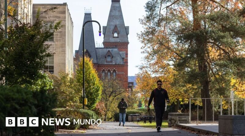 El presunto caso de violación múltiple en una fraternidad que sacude a la prestigiosa Universidad de Cornell - BBC News Mundo