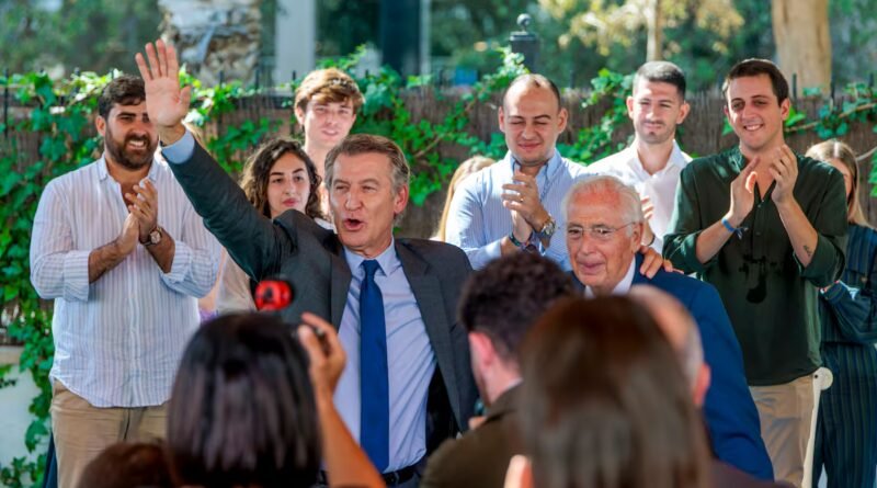 Feijóo carga contra el realojo de migrantes y se erige como solución para defender la integridad territorial de Ceuta y Melilla