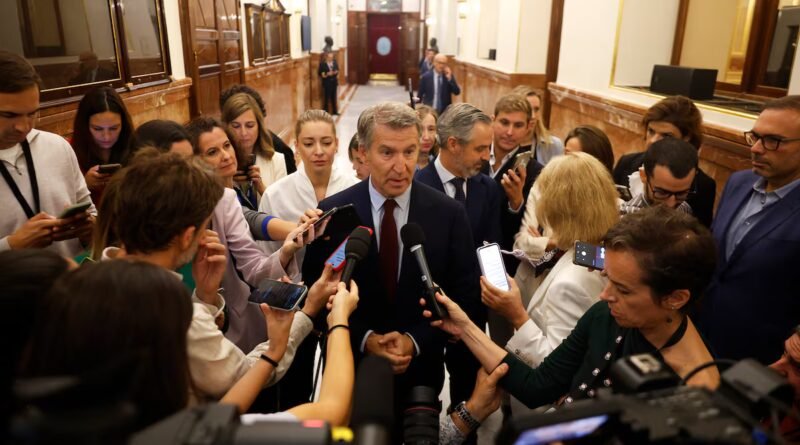 Feijóo presiona a Junts y PNV para que no apoyen los decretos de vivienda: “Si quieren formar parte de una trampa, ellos sabrán por qué”