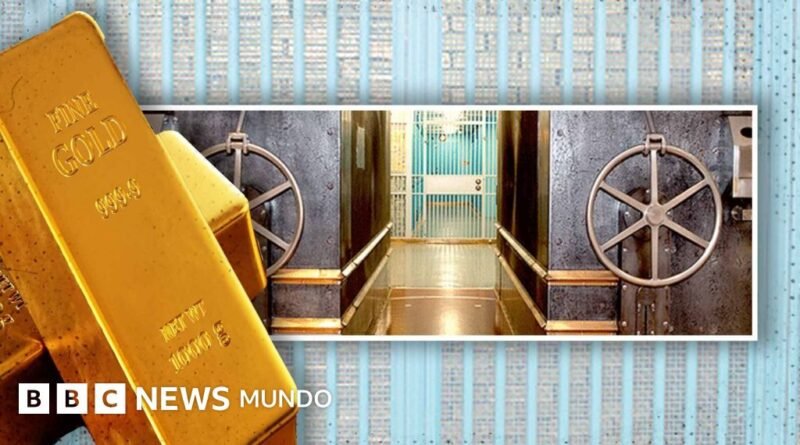 La Bóveda del Oro en la que EE.UU. guarda toneladas de lingotes de otros países (y por qué algunas naciones europeas han decidido retirarlos) - BBC News Mundo