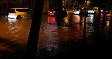 La Generalitat envía un Es-Alert por el riesgo de inundaciones y activa la preemergencia en los barrancos tras las fuertes lluvias en Valencia