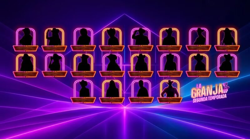 La Granja VIP 2026: estos son los participantes de la segunda temporada - RR Noticias