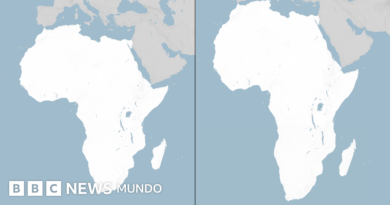 La ONU aprueba un nuevo mapamundi que refleja el tamaño real de África - BBC News Mundo