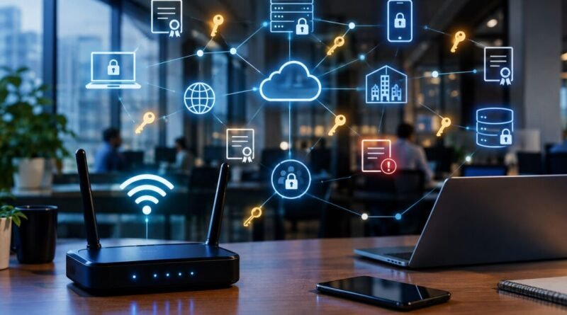 La clave de wifi que te dan en recepción es el primer paso para paralizar a toda tu empresa