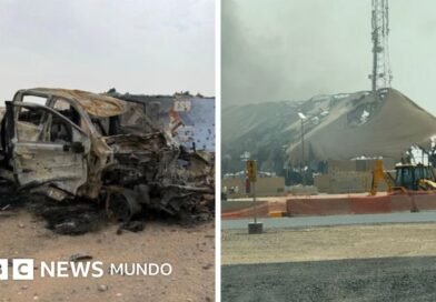 Las imágenes que revelan la destrucción causada por Irán en instalaciones militares de EE.UU. - BBC News Mundo