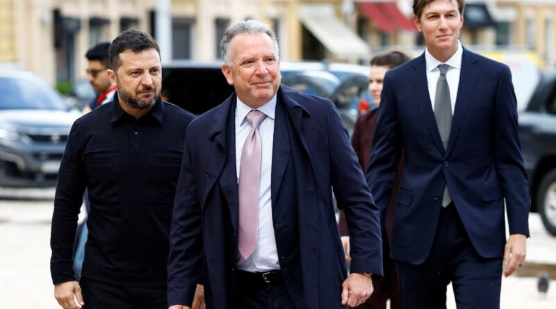 Los enviados de Trump se reúnen con Zelenski en Kiev para intentar relanzar las negociaciones de paz