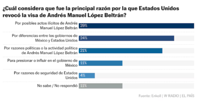 Los mexicanos, divididos sobre las causas de la cancelación de la visa a Andy López Beltrán