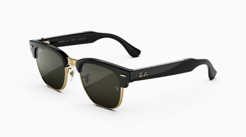 Meta lanza nuevos lentes sin cámara para combatir las críticas de seguridad