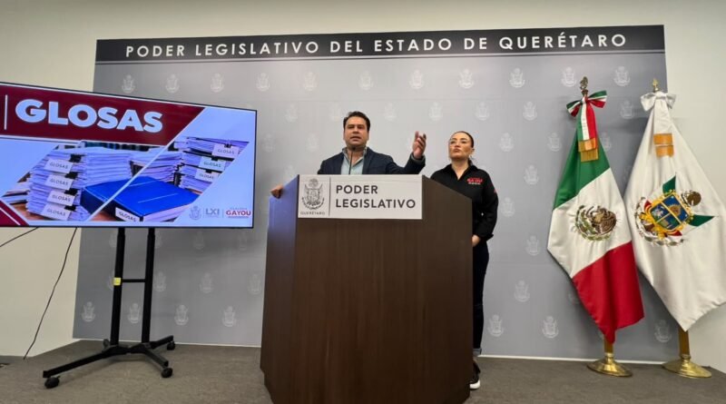 Morena propone cambiar formato de glosas - RR Noticias