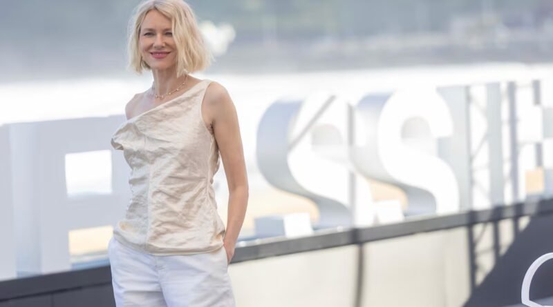 Naomi Watts, premio Donostia: “El odio está creciendo y lo que ocurre en el mundo asusta”