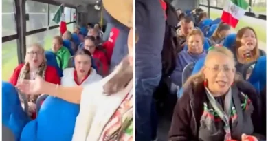 Pasajeros convierten autobús de Toluca en una fiesta mexicana y cantan “Cielito Lindo” - RR Noticias