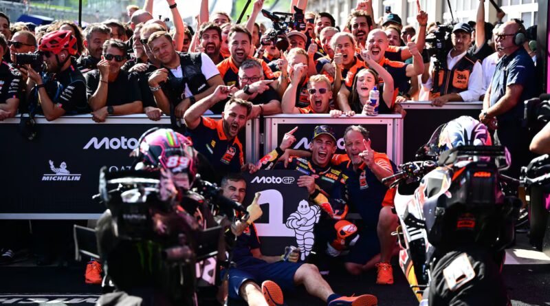 Pedro Acosta gana el GP de Austria y conquista por fin la victoria en MotoGP