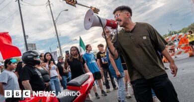 Protestas en Texas tras el disparo de un agente de ICE contra un migrante venezolano - BBC News Mundo