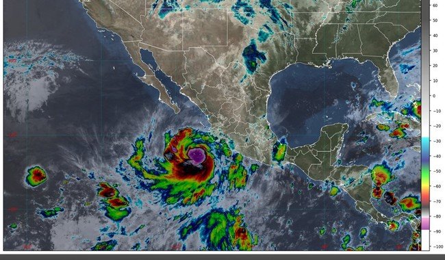 Rachel se intensificó a huracán categoría 1 en la escala Saffir-Simpson - RR Noticias