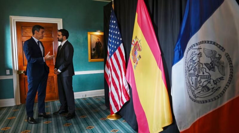 Sánchez y Mamdani reivindican juntos las políticas sociales españolas: “Los poderosos nos temen”