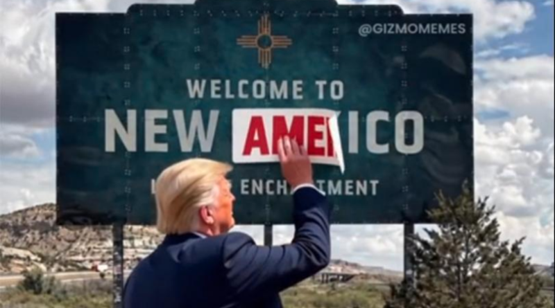 Trump cambia nombre de Nuevo México por Nueva América - RR Noticias