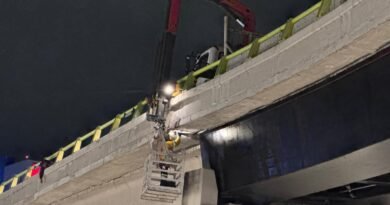 Ya quedó reparado el puente de 5 de Febrero: SDUOP - RR Noticias