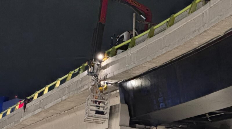 Ya quedó reparado el puente de 5 de Febrero: SDUOP - RR Noticias