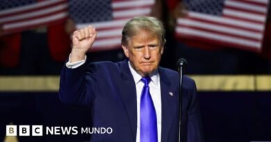 ¿Es la promesa de Trump de pagar US$5.000 a los votantes de EE.UU. una señal de pánico? - BBC News Mundo