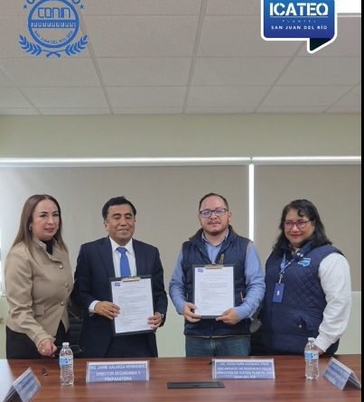 ICATEQ y Colegio Conín firman convenio para complementar la formación académica con habilidades técnicas y ocupacionales