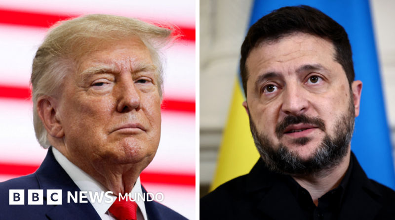A pesar de un renovado optimismo, ¿puede Zelenski seguir considerando a Trump como un aliado en la guerra contra Rusia? - BBC News Mundo