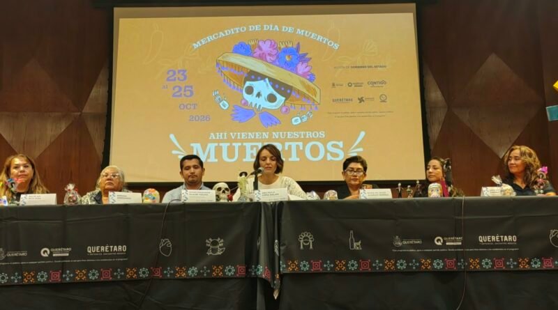 Anuncian segunda edición del Mercadito de Día de Muertos en Querétaro - RR Noticias