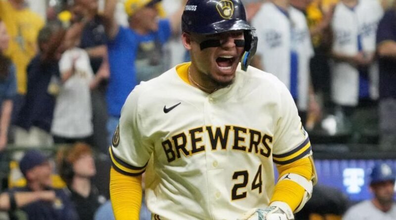 Brewers pone en predicamento al bicampeón Dodgers con su segundo triunfo en la serie de campeonato - RR Noticias