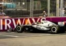 Checo Pérez impacta la barrera y no supera la primera ronda de calificación; saldrá vigésimo en la carrera sprint del GP de Singapur - RR Noticias