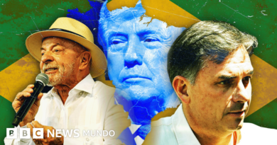 Cómo Trump está tratando de influir para que Flávio Bolsonaro gane a Lula en las elecciones de Brasil - BBC News Mundo