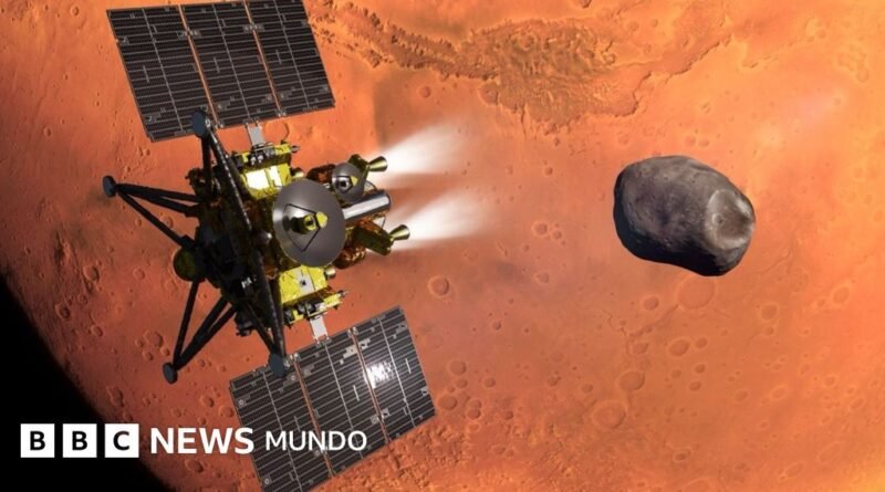 Cómo es la revolucionaria misión que busca traer un trozo de la mayor luna de Marte a la Tierra - BBC News Mundo
