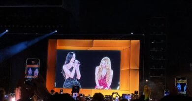 Dua Lipa canta con Shakira ‘Antología’ en el octavo concierto de la colombiana en Madrid