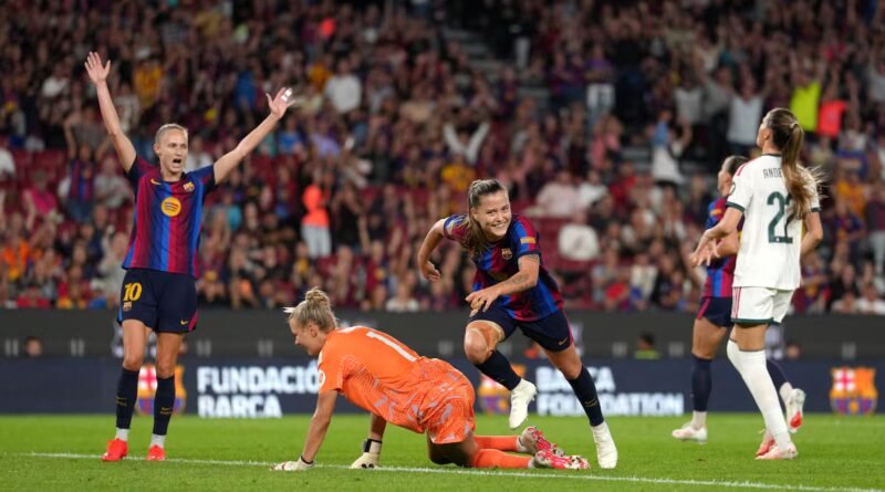 El Barcelona también arrasa al Madrid sin Alexia con la mayor goleada de la historia de los clásicos