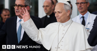 El papa León XIV sale del hospital tras su cirugía por un cáncer de pulmón de hace 4 días - BBC News Mundo