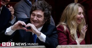 El presidente Javier Milei y su hermana Karina son sobreseídos por la Justicia argentina en el escándalo de la criptomenada $LIBRA  - BBC News Mundo