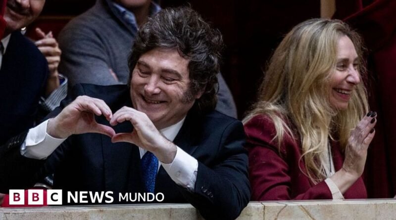El presidente Javier Milei y su hermana Karina son sobreseídos por la Justicia argentina en el escándalo de la criptomenada $LIBRA  - BBC News Mundo