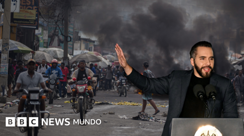 El ultimátum de Bukele a las poderosas bandas de Haití tras el secuestro de 4 militares salvadoreños - BBC News Mundo