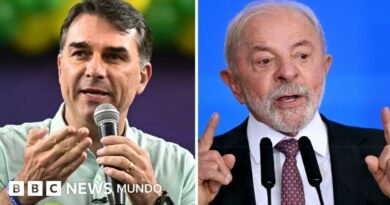 Elecciones en Brasil: con 30% del escrutinio, Flávio Bolsonaro tiene 50,7% de los votos y Lula 41,1% - BBC News Mundo