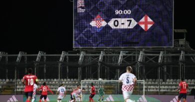 Inglaterra arrasa 0-7 a la Croacia petrificada de Modric